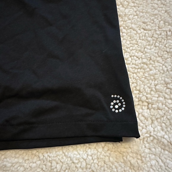 Be Inspired Women’s Black Skort size Large with Zipper pocket - Picture 6 of 8